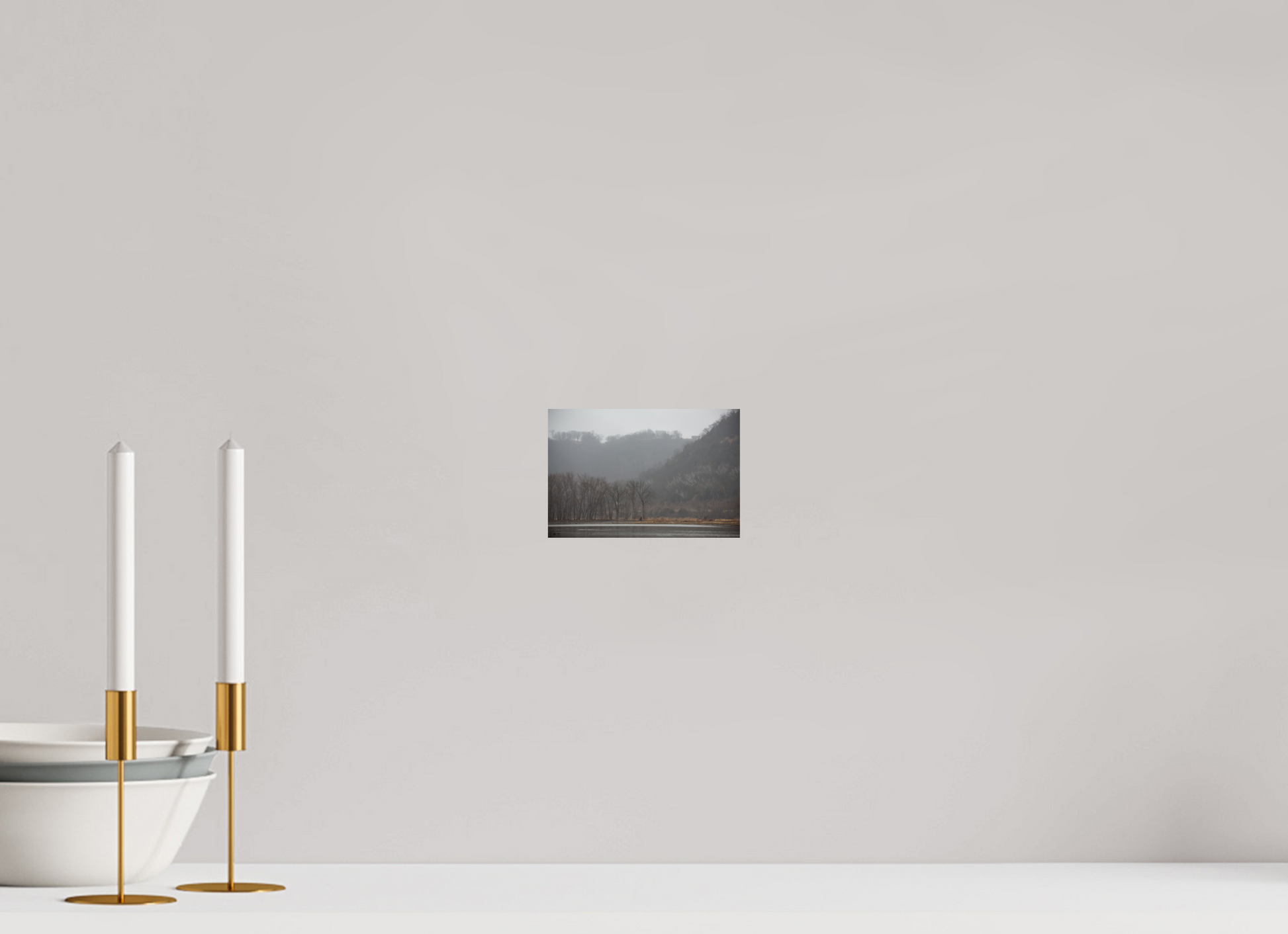 Bluff Water Landscape - Print Only