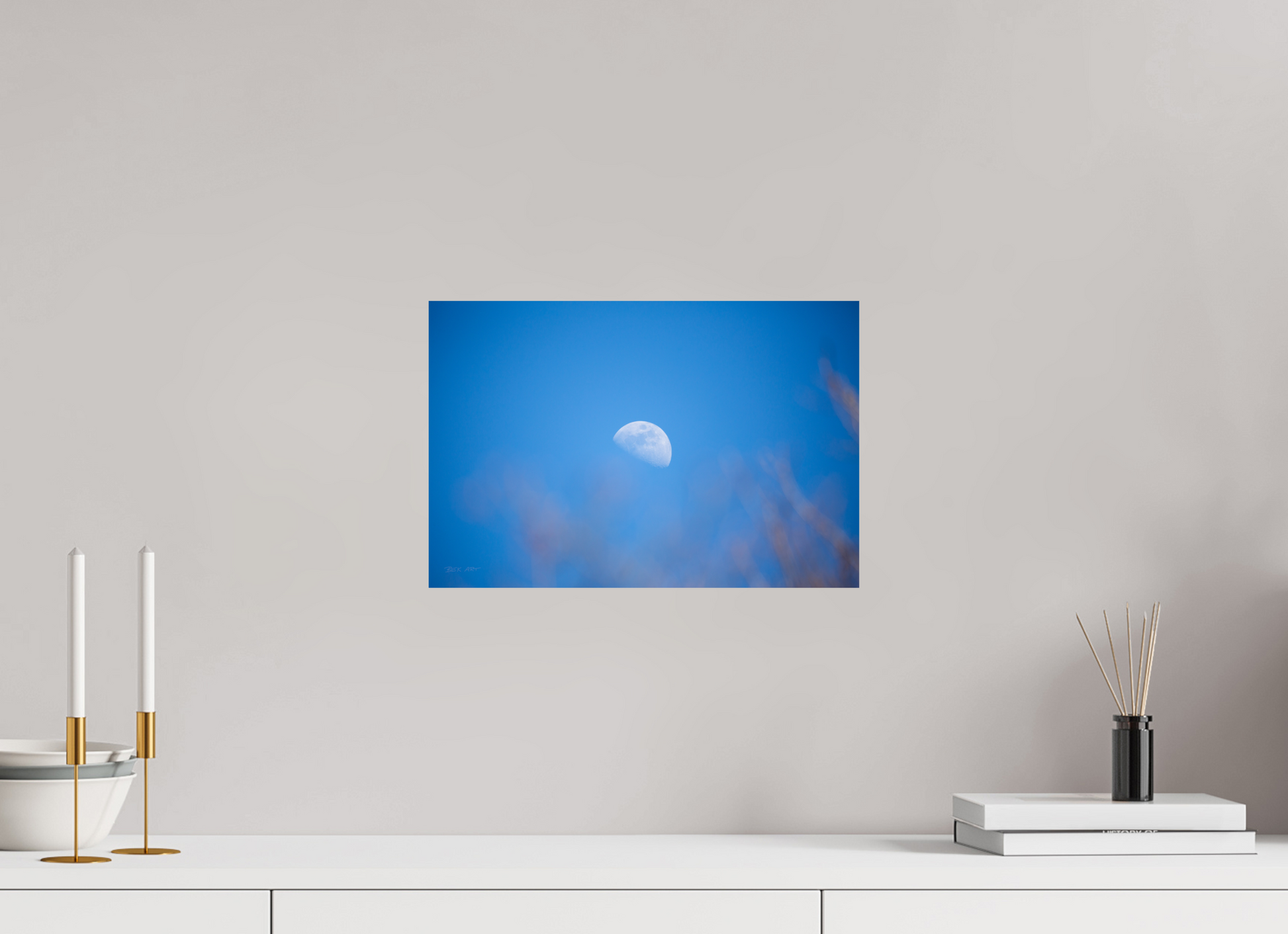Day Moon - Print Only