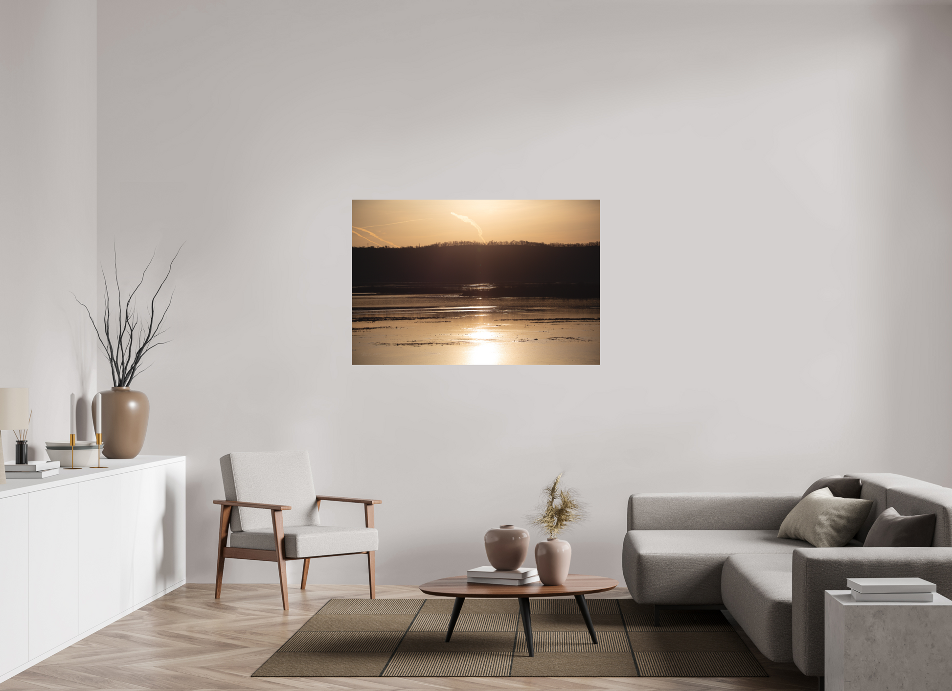 Sunrise on the River - Print Only