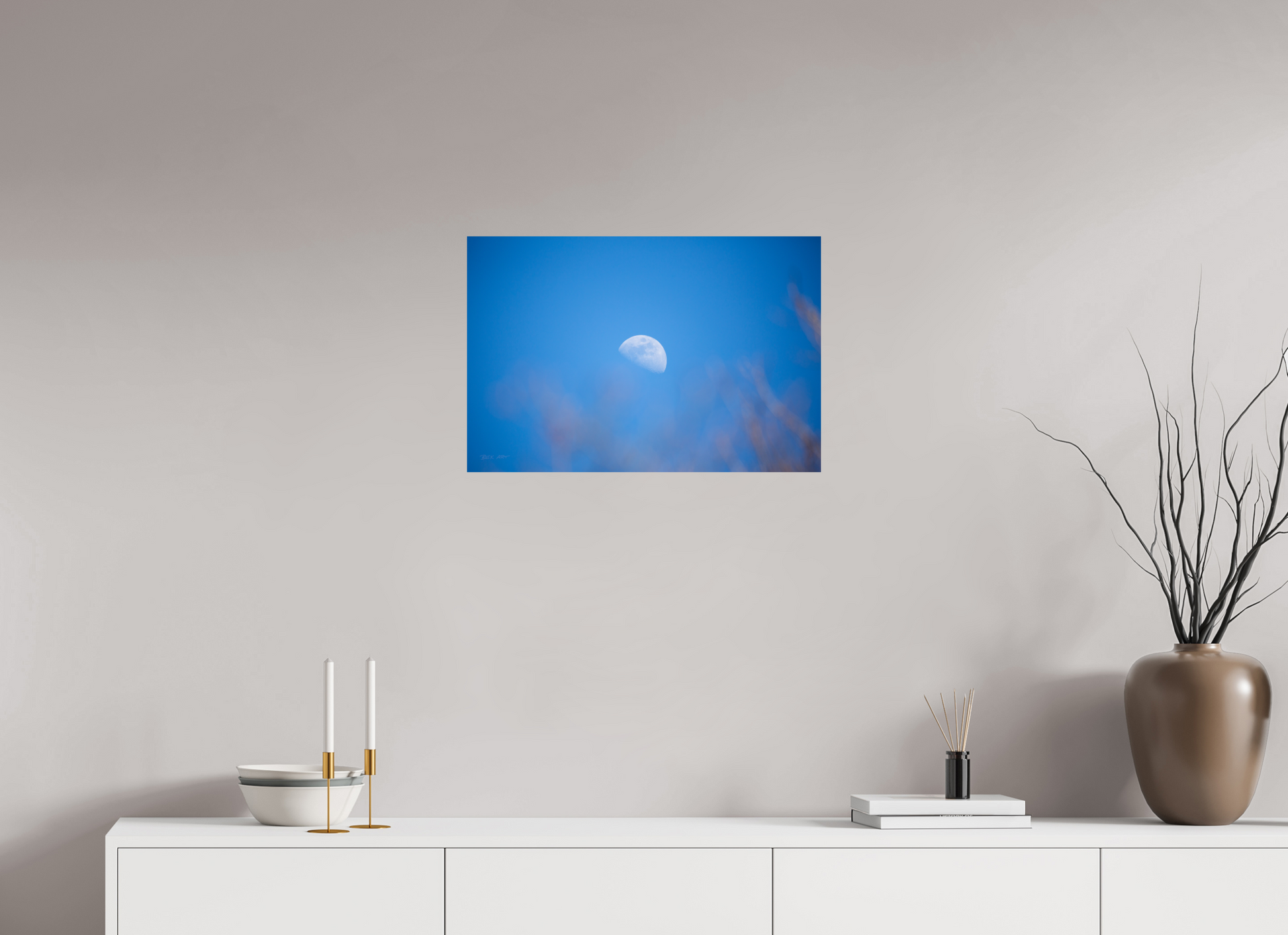 Day Moon - Print Only