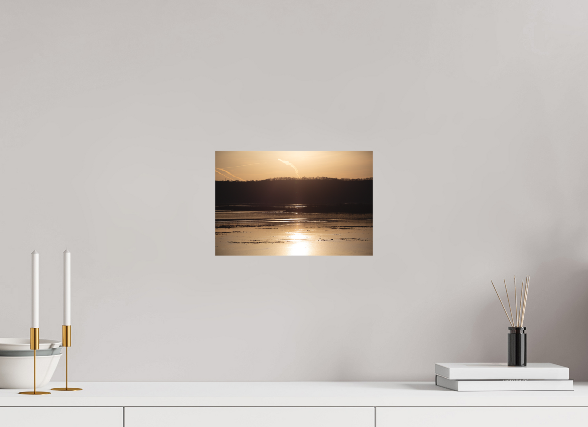 Sunrise on the River - Print Only