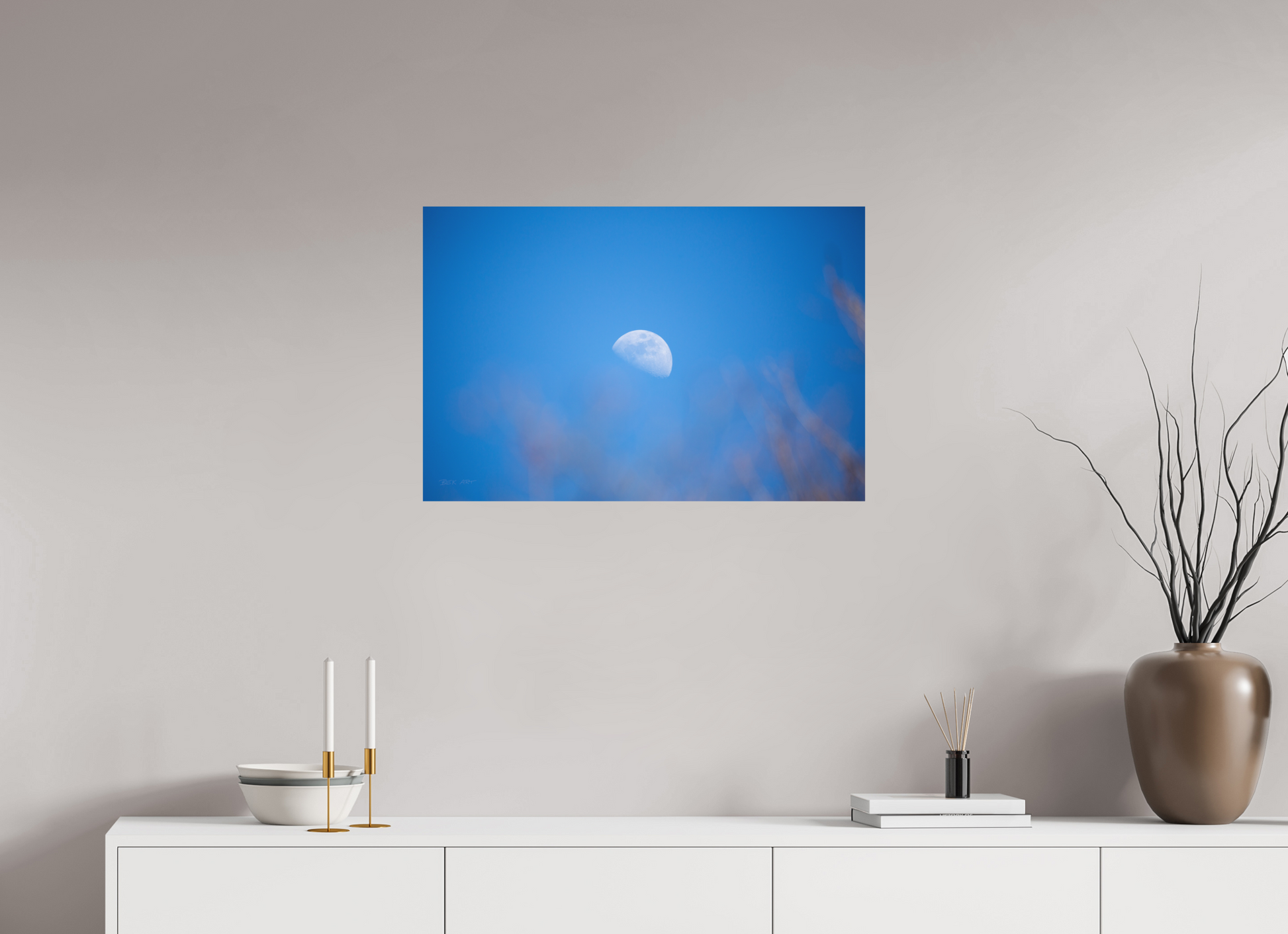 Day Moon - Print Only