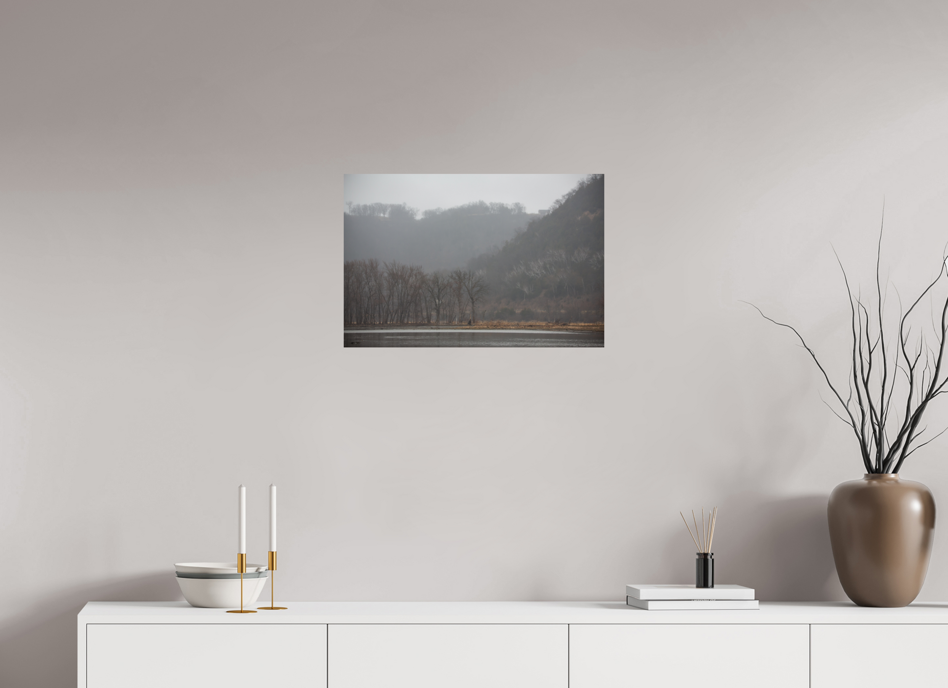 Bluff Water Landscape - Print Only