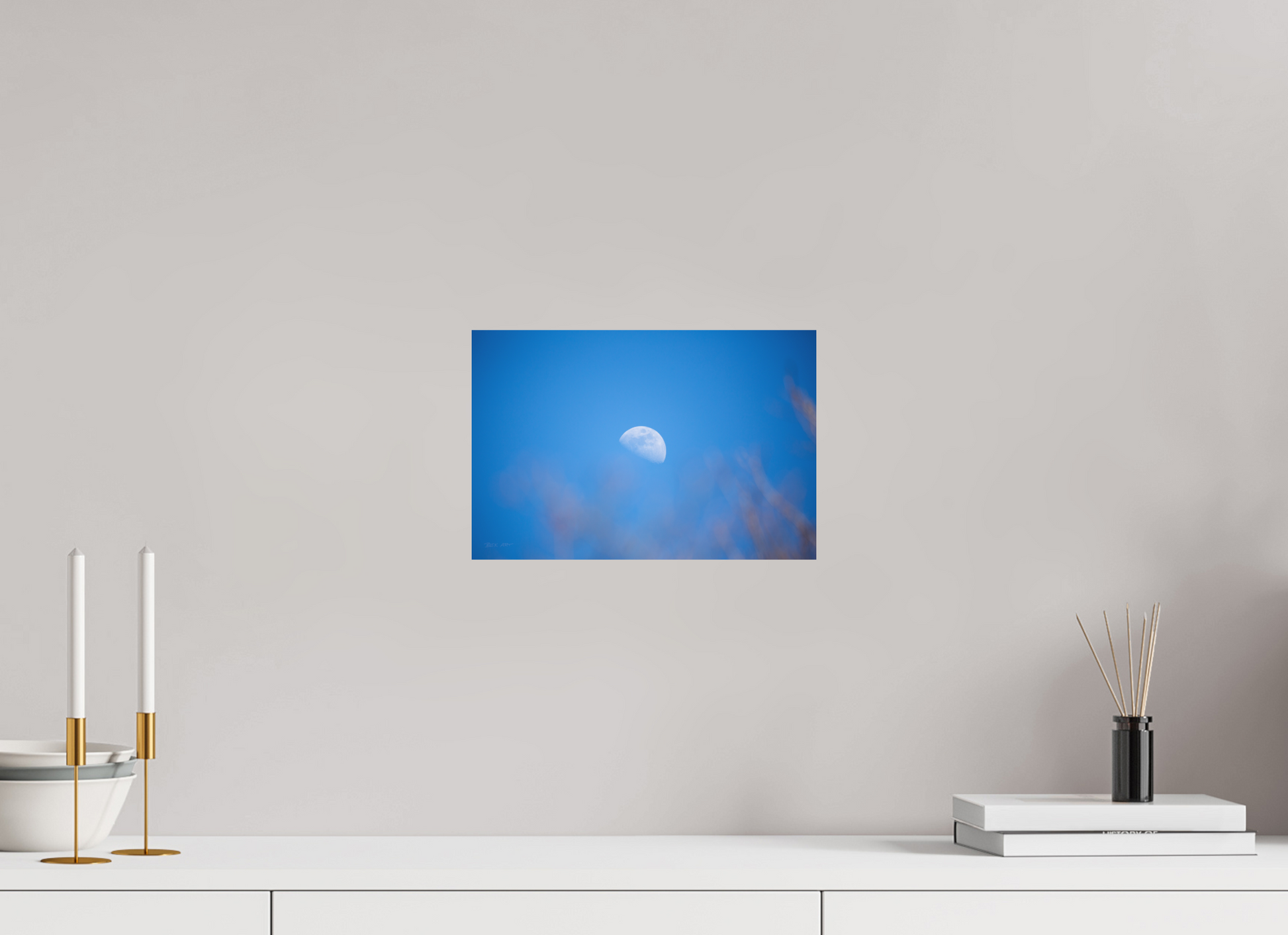 Day Moon - Print Only