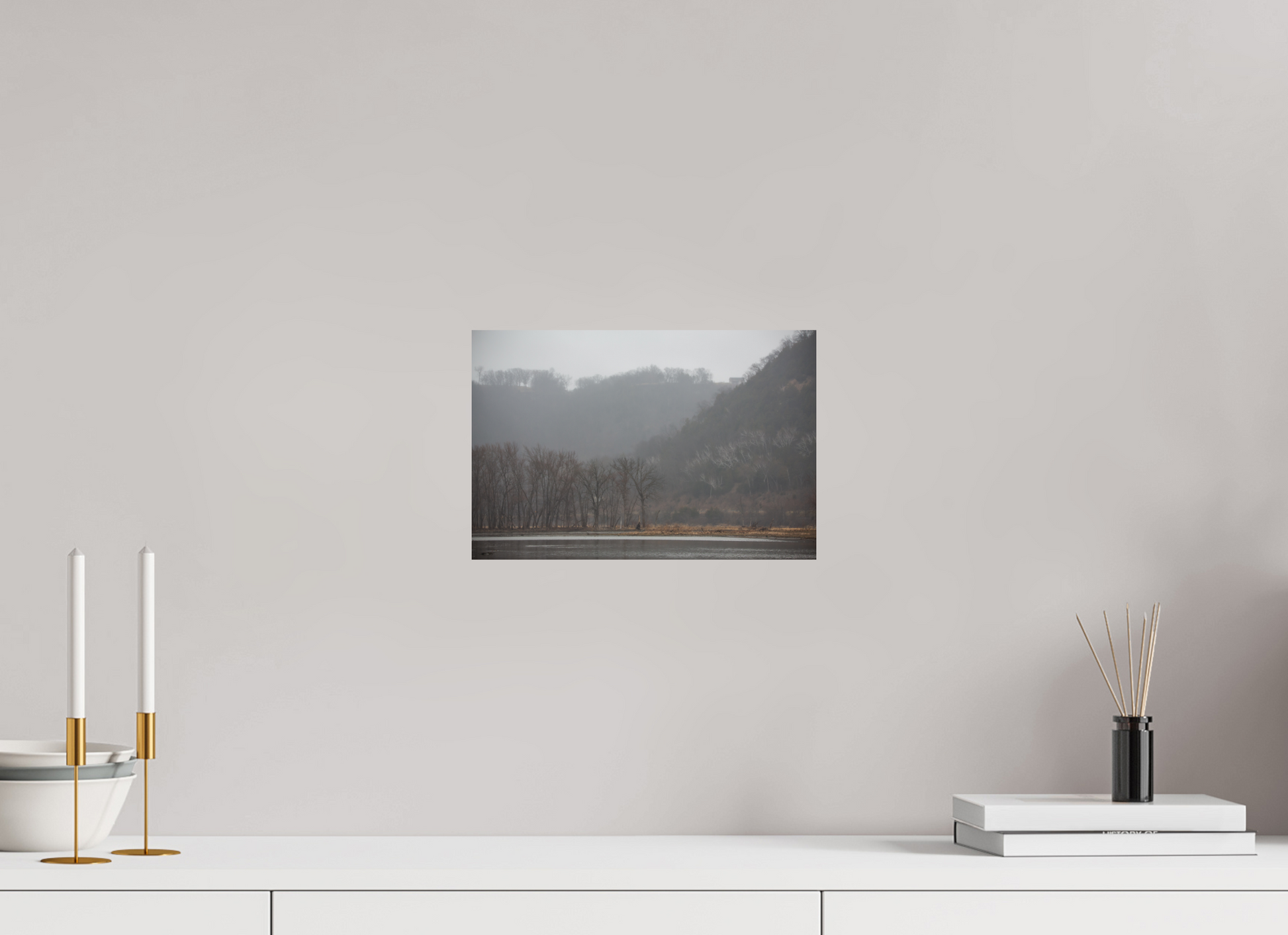 Bluff Water Landscape - Print Only