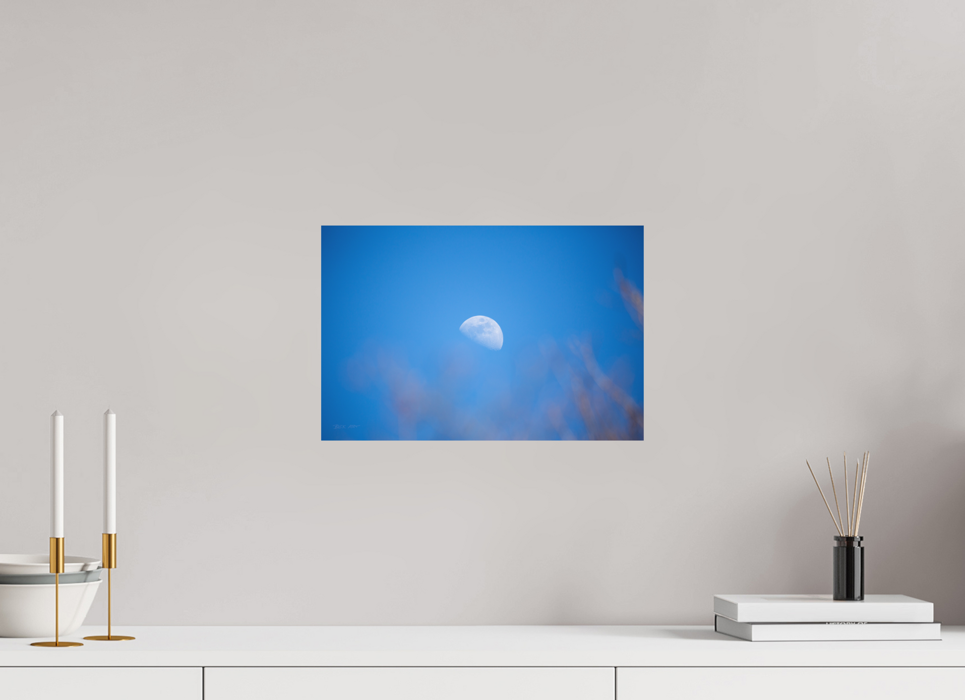 Day Moon - Print Only