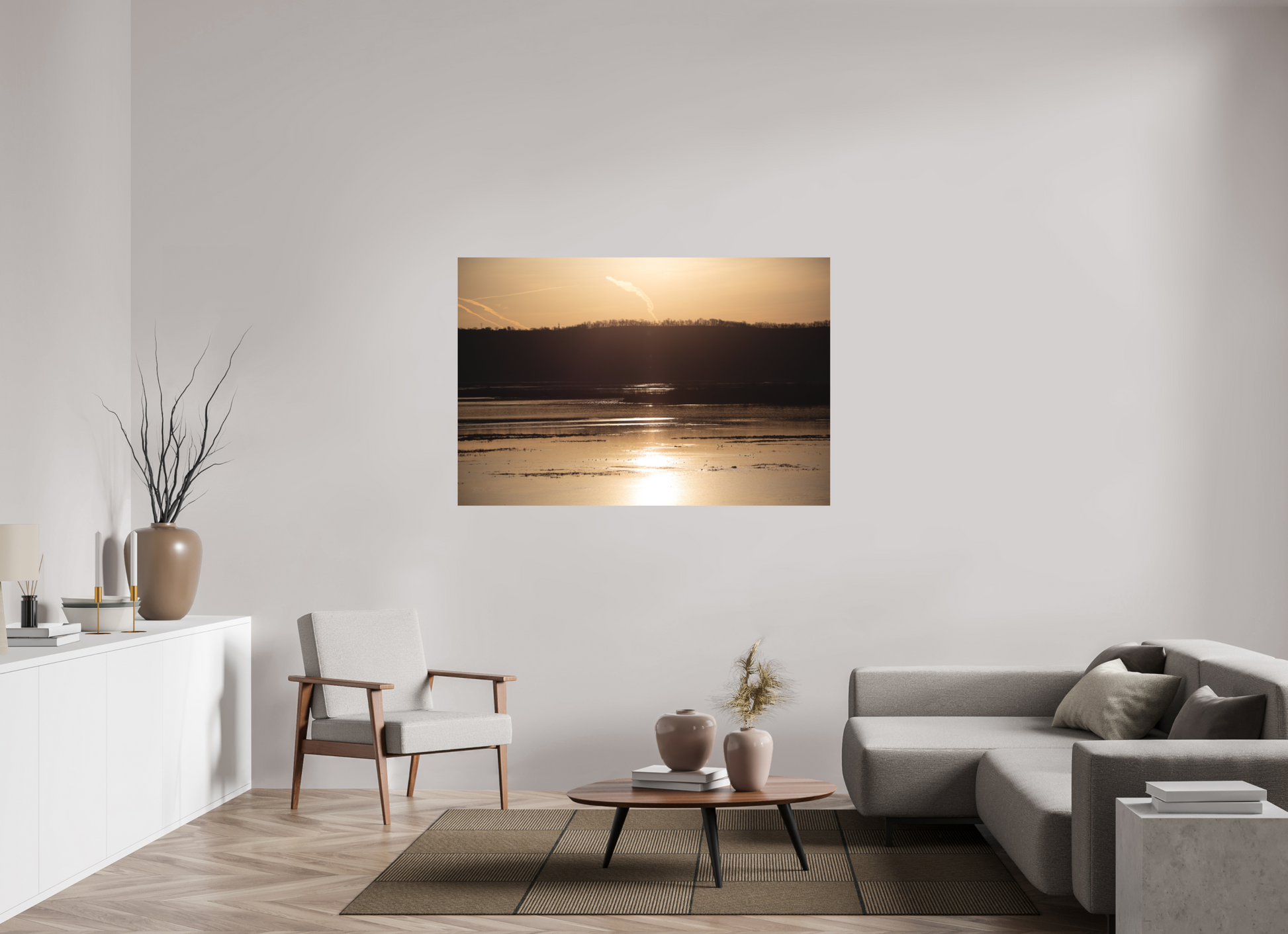 Sunrise on the River - Print Only