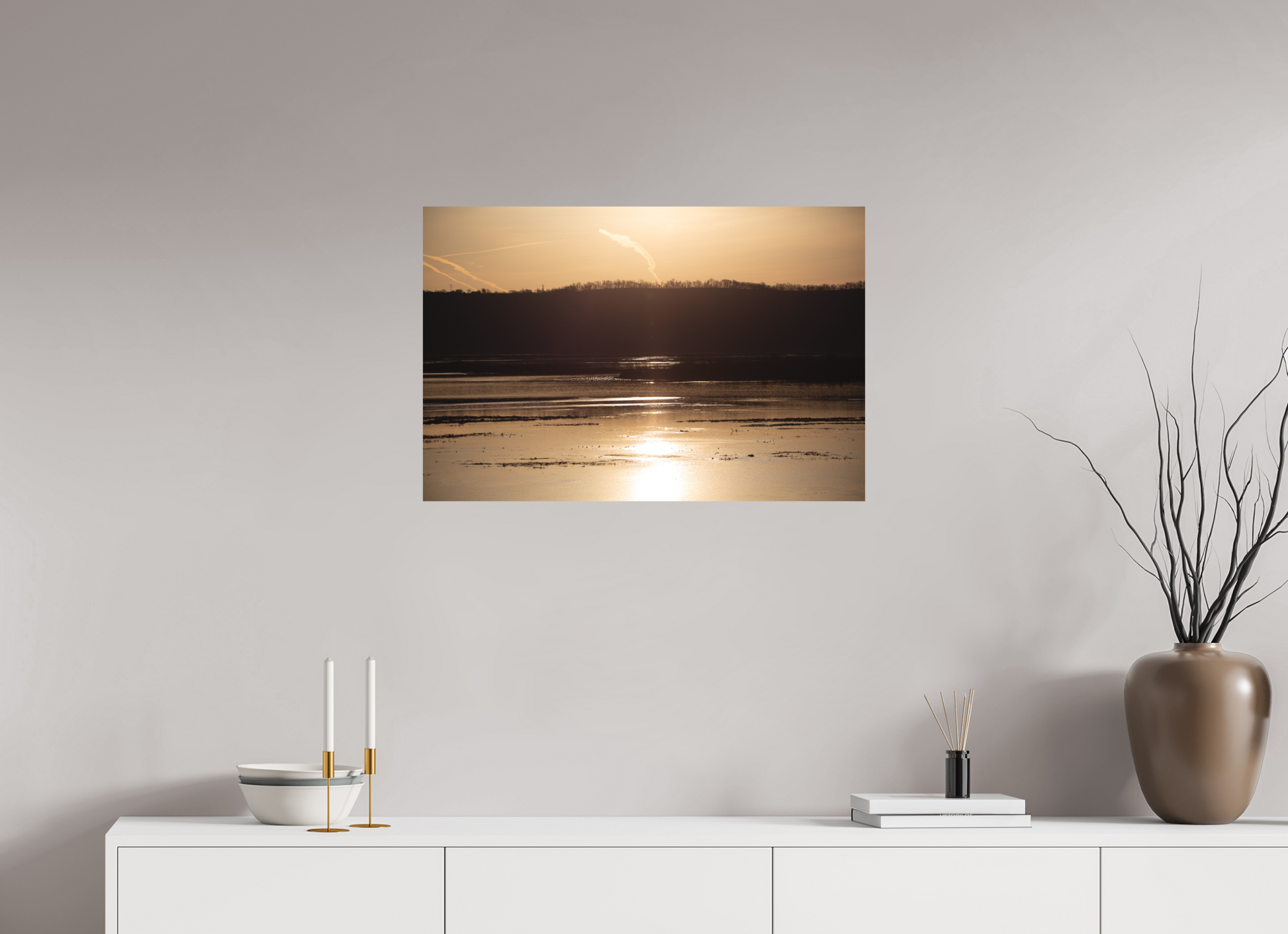 Sunrise on the River - Print Only