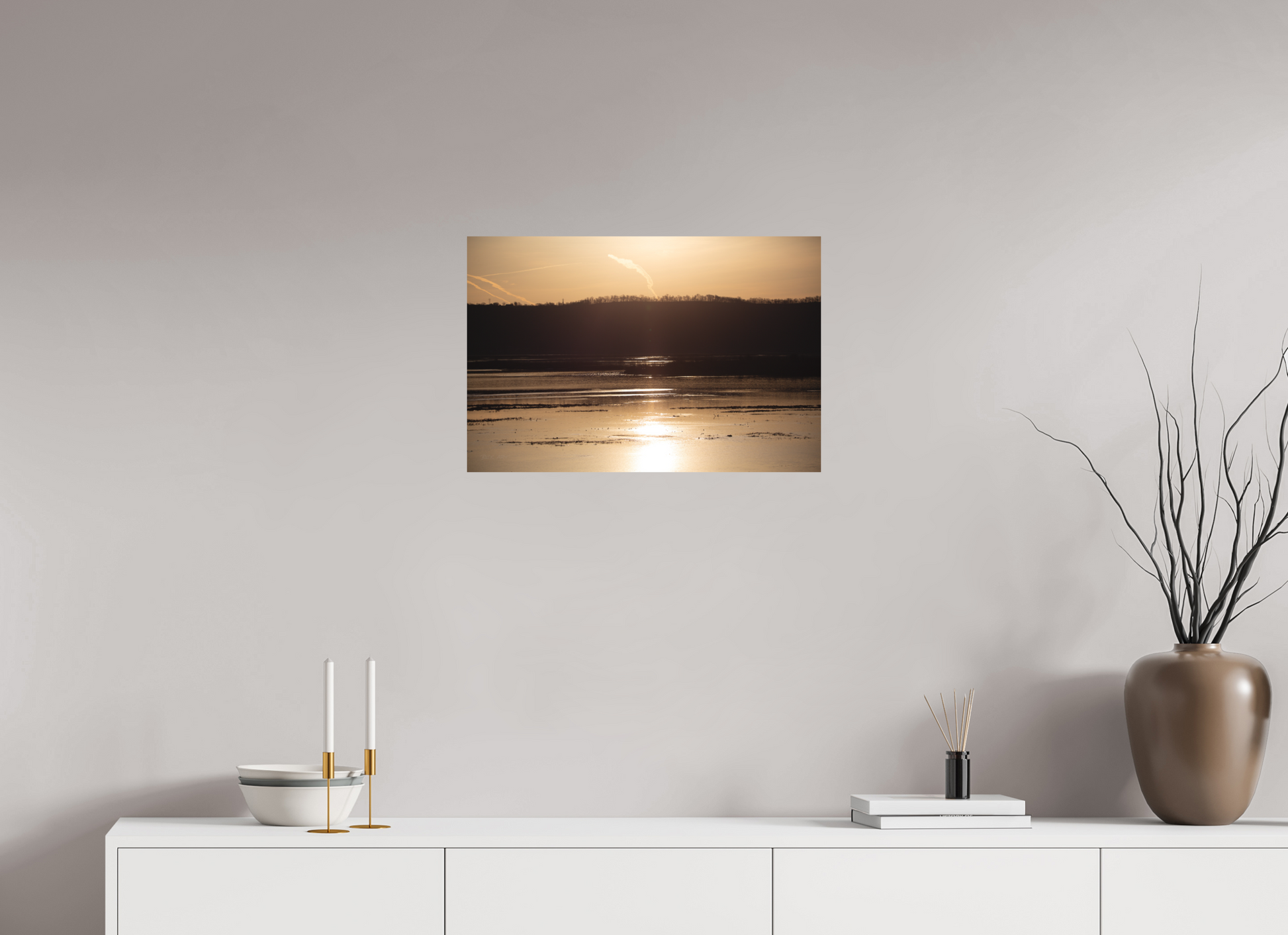 Sunrise on the River - Print Only