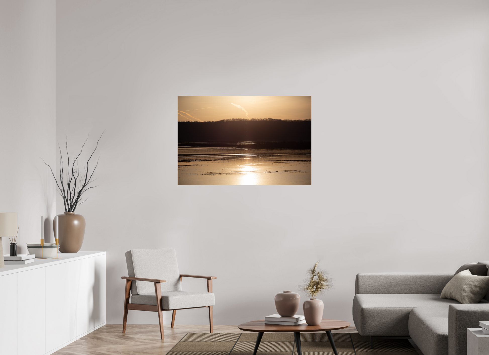 Sunrise on the River - Print Only