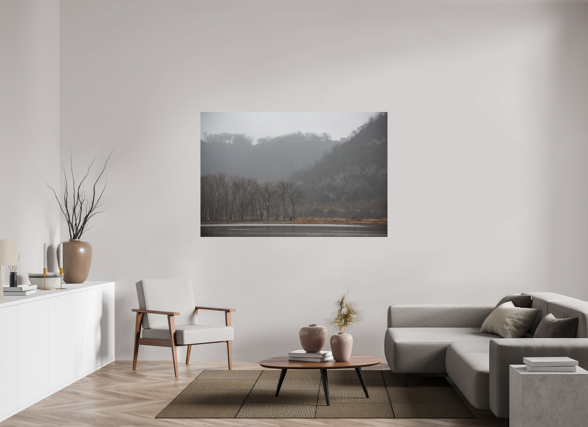 Bluff Water Landscape - Print Only
