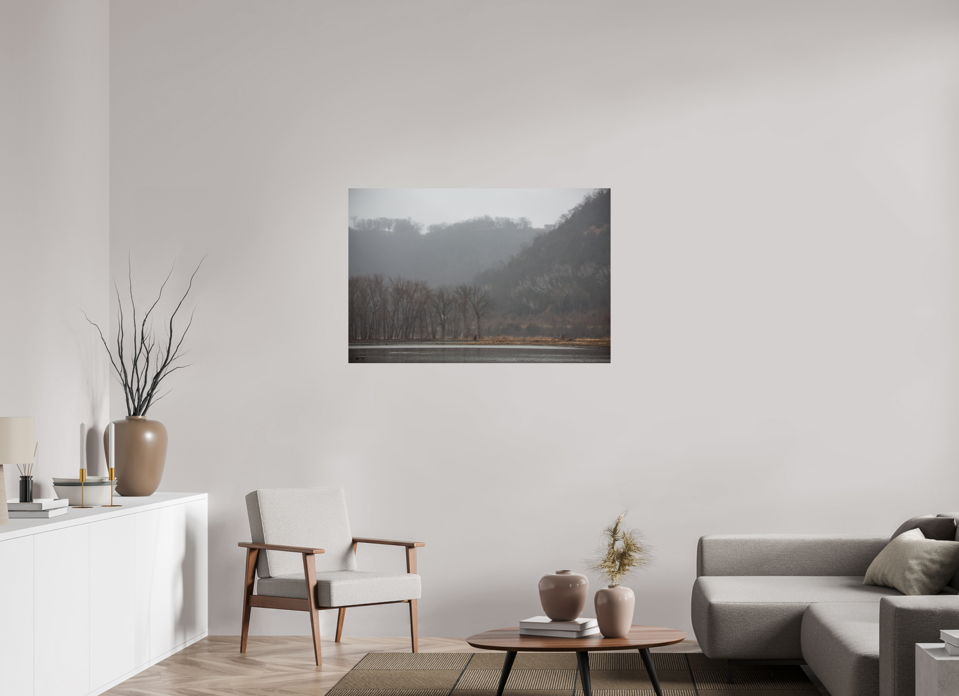 Bluff Water Landscape - Print Only