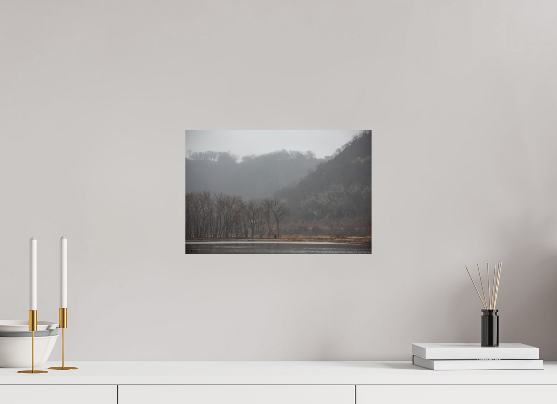 Bluff Water Landscape - Print Only