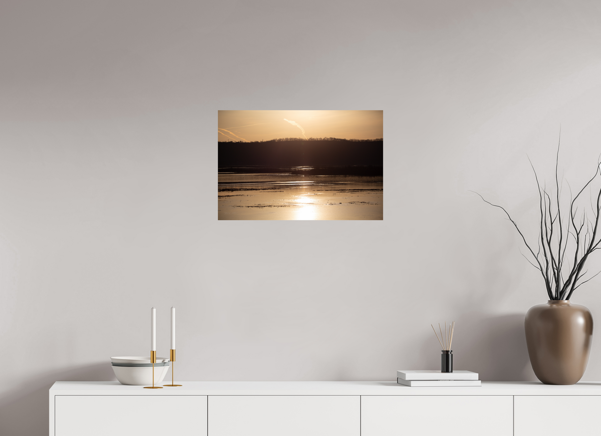 Sunrise on the River - Print Only